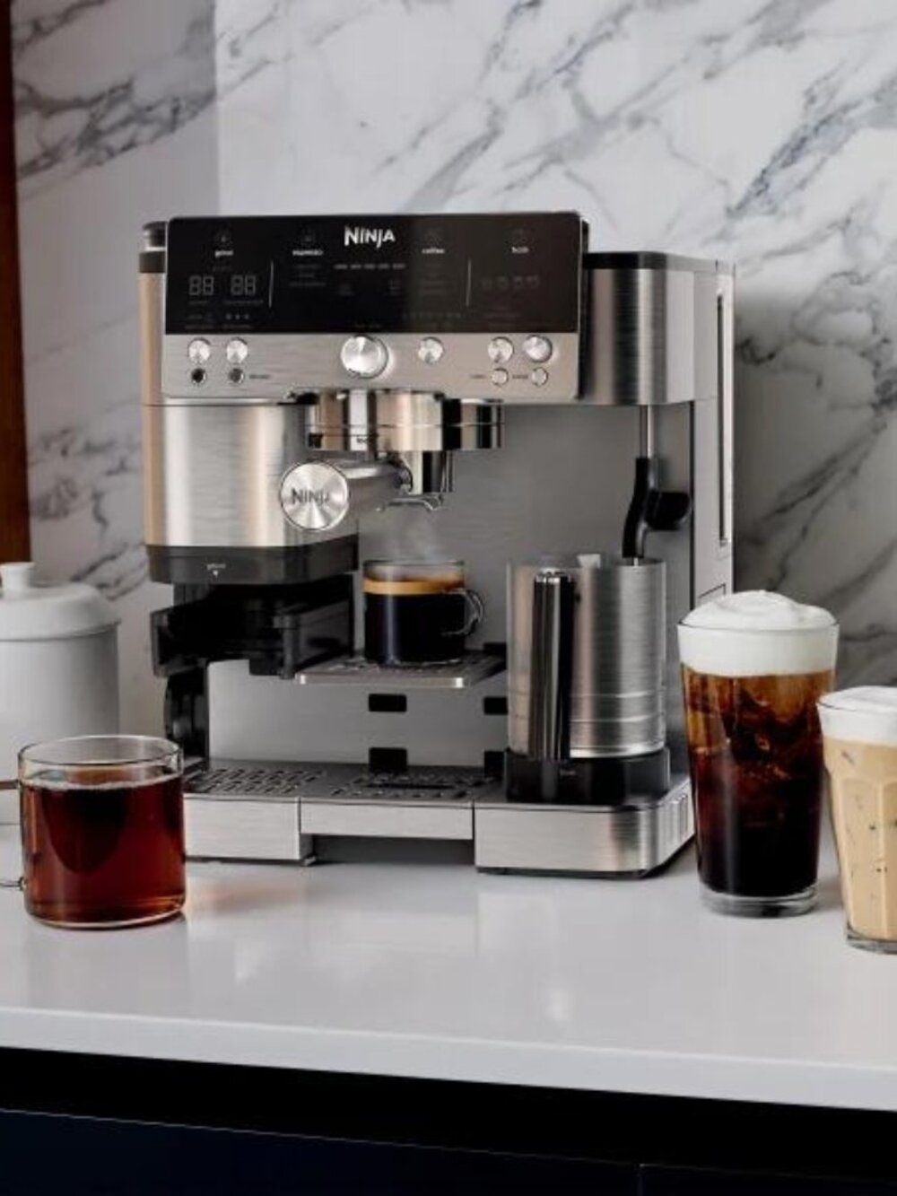 Ninja Luxe Café Signature Series 3-in-1 Espresso, Coffee and Cold Brew Machine